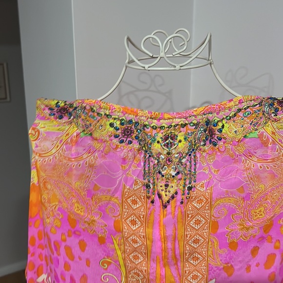 Camilla - hair hair hair - off shoulder long kaftan - Picture 5 of 6